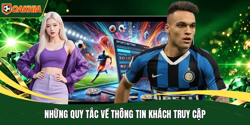 Những quy tắc về thông tin khách truy cập