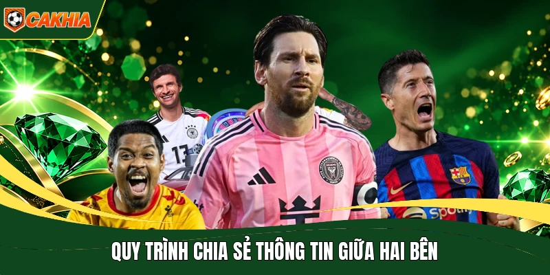 Quy trình chia sẻ thông tin giữa hai bên