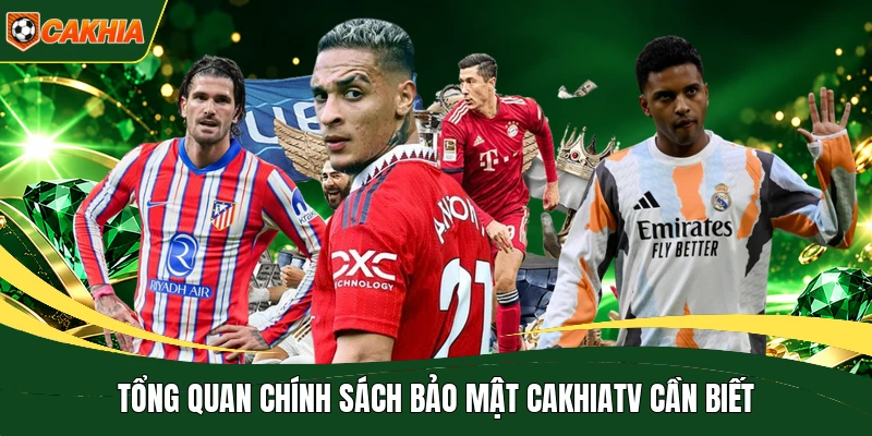 Tổng quan chính sách bảo mật CakhiaTV cần biết